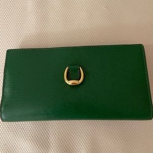 Green Ralph Lauren wallet